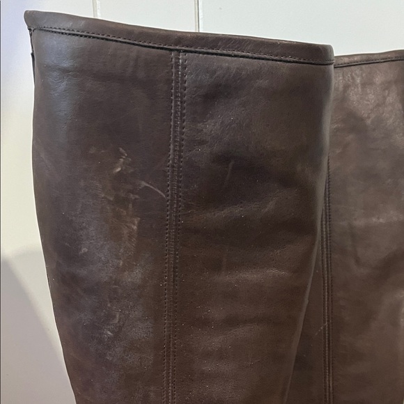 Women’s Frye Brown Leather Riding Boots - Picture 3 of 13